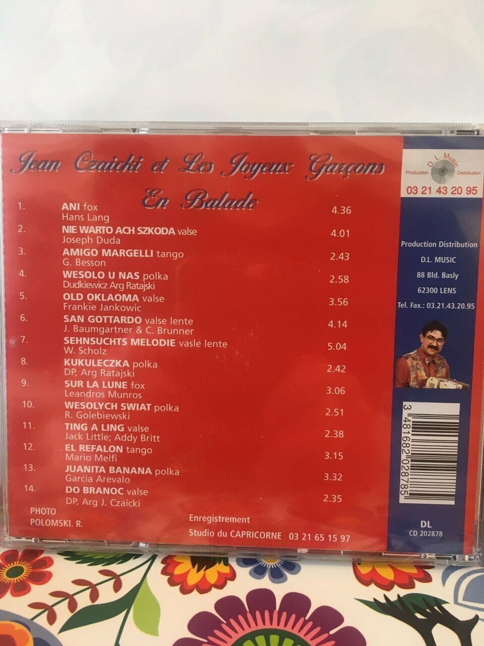 CD LES JOYEUX GARÇONS EN BALADE