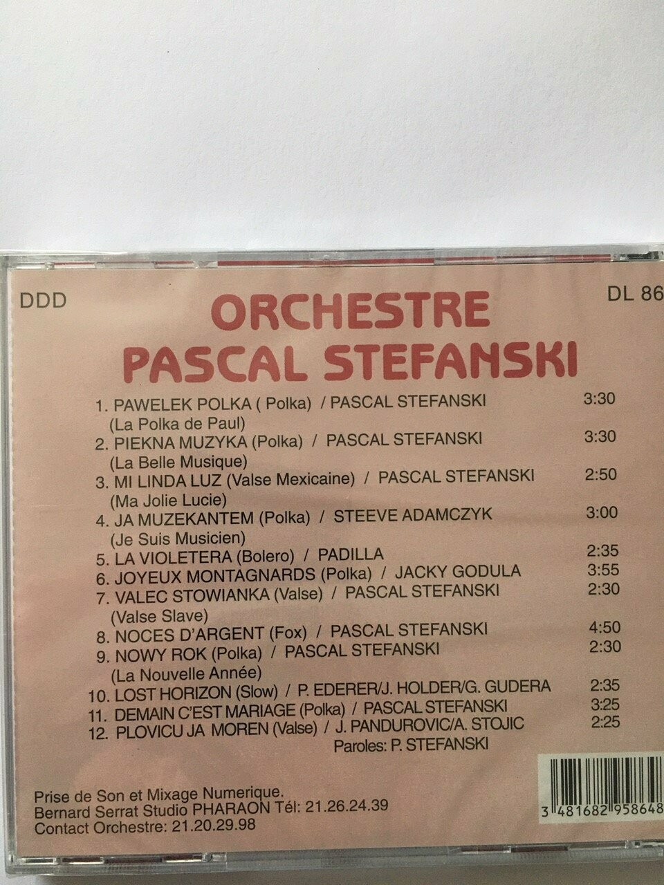 CD STEFANSKI Pascal Piękna Muzyka