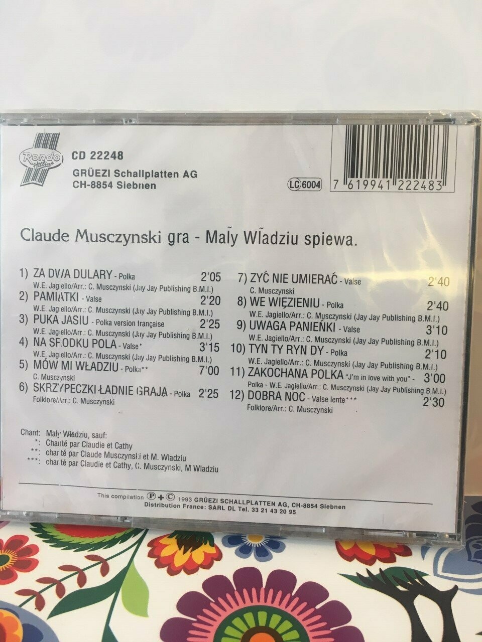CD Claude MUSCZYNSKI MAŁY WŁADZIU