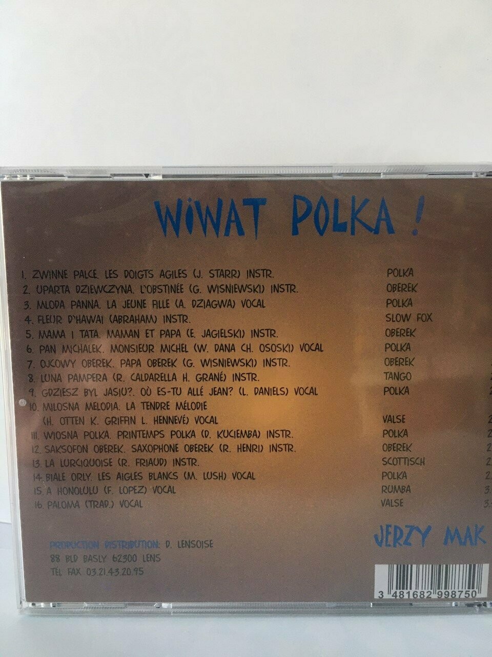 CD JERZY MAK WIWAT POLKA