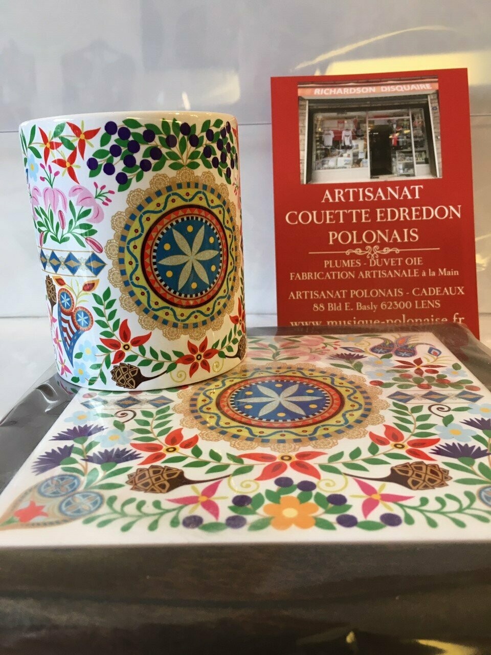MUG folk Polonais ROZETA