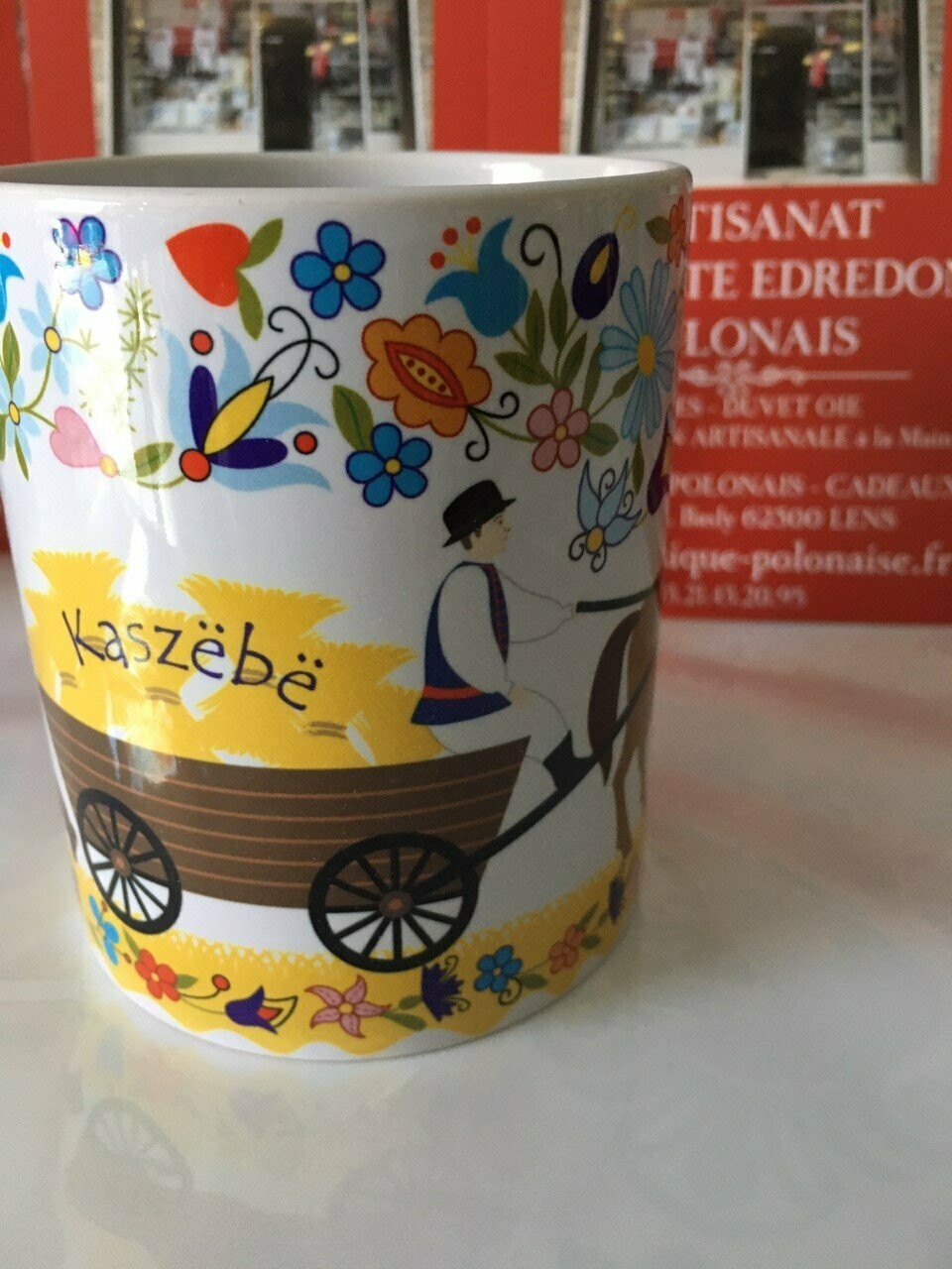 MUG FOLK POLOGNE LA MOISSON KASZUBE