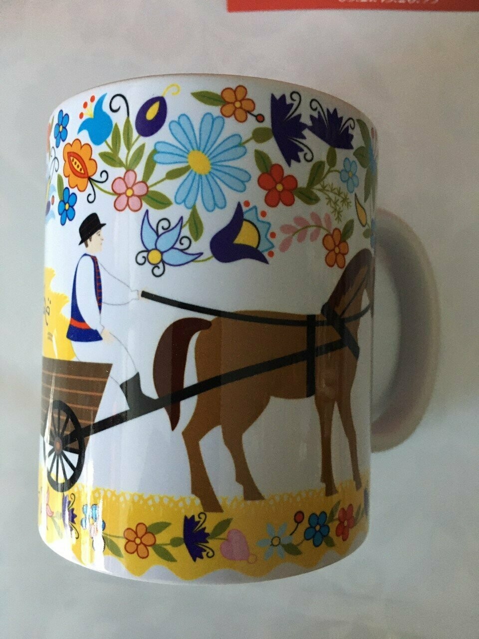 MUG FOLK POLOGNE LA MOISSON KASZUBE