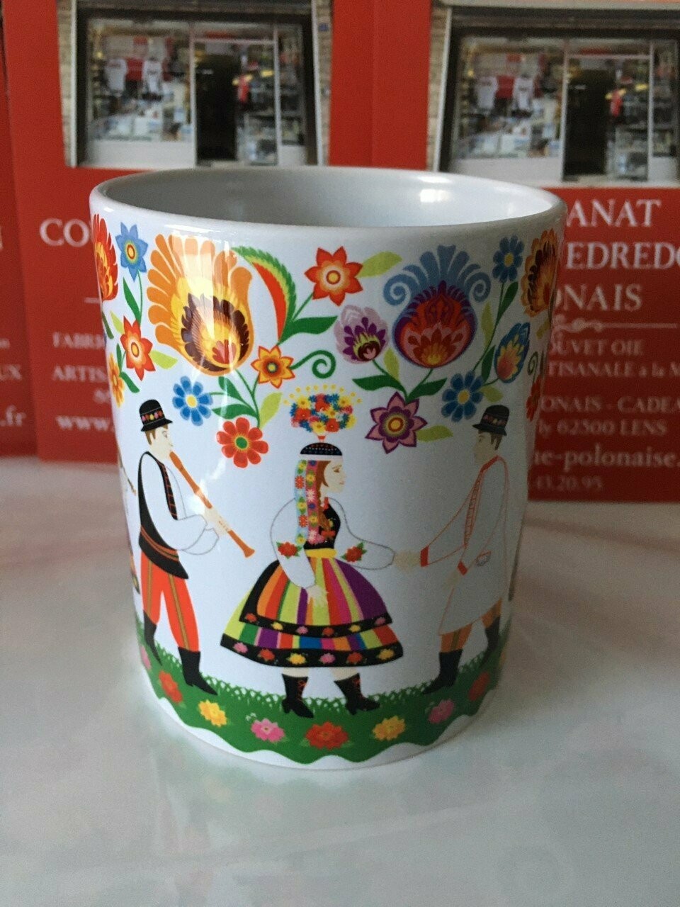 Mug folk polonais