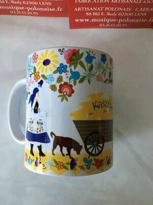 MUG FOLK POLOGNE LA MOISSON KASZUBE