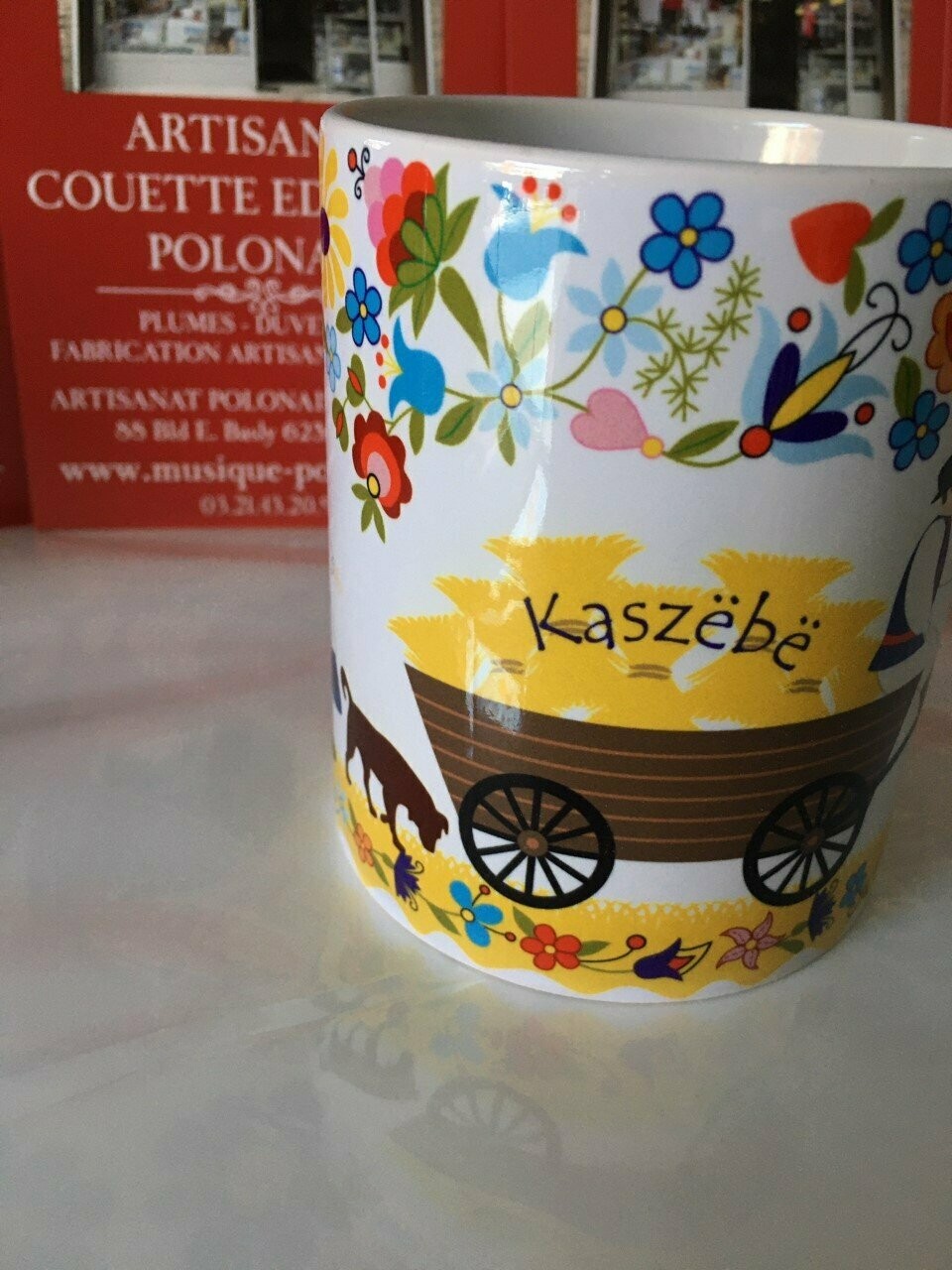 MUG FOLK POLOGNE LA MOISSON KASZUBE