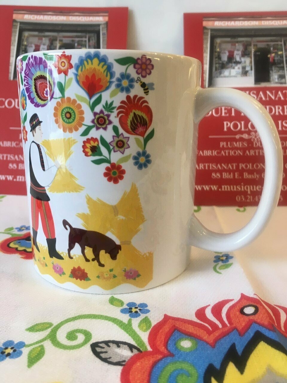 Mug Folk Polonais