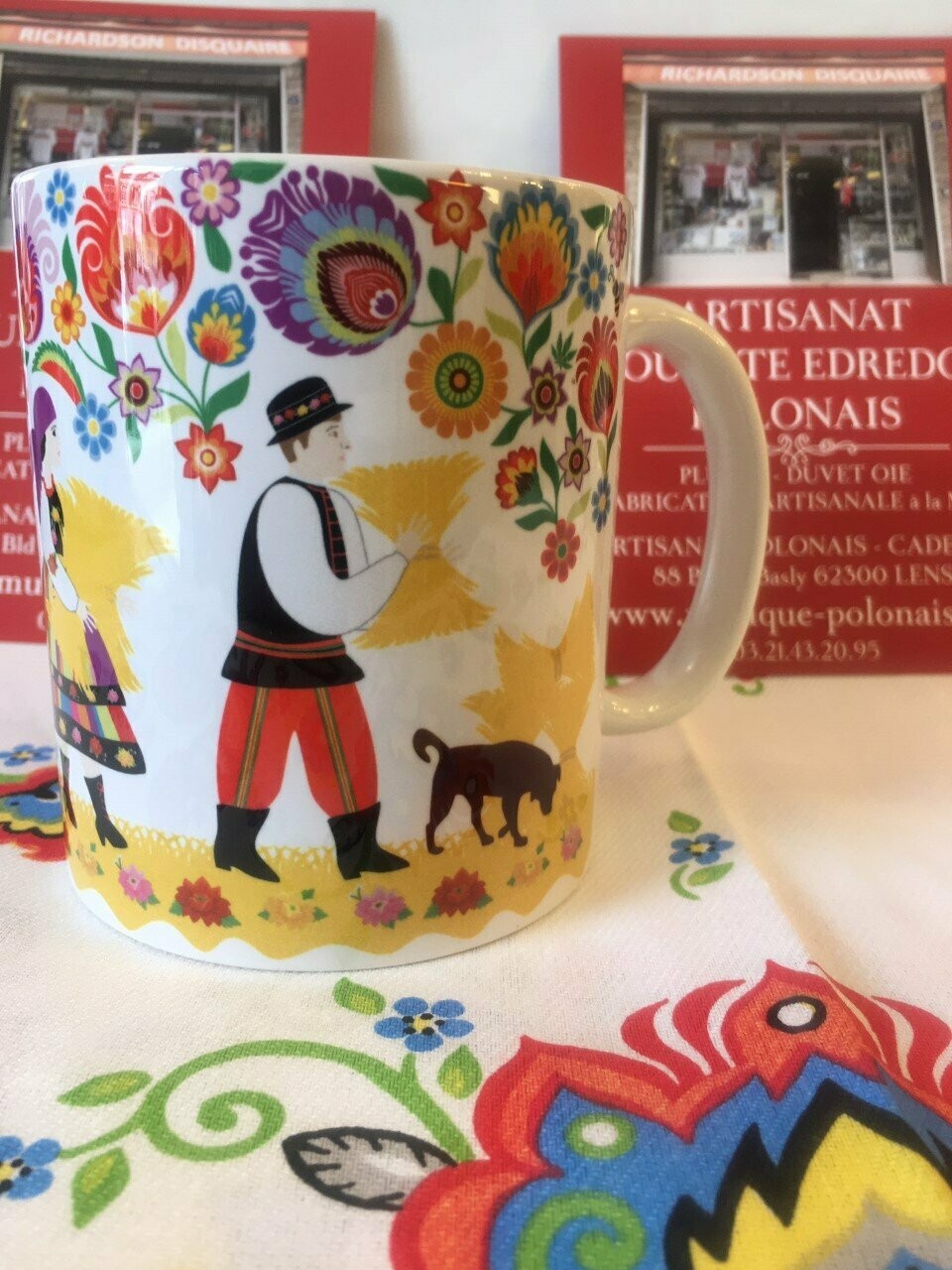 Mug Folk Polonais