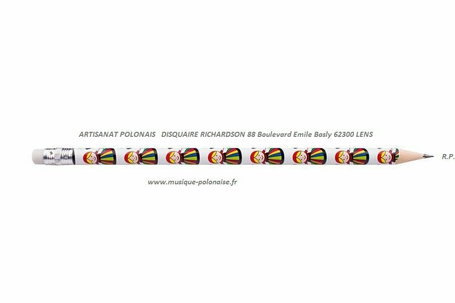 CRAYON PAPIER POUPEE LOWICKA