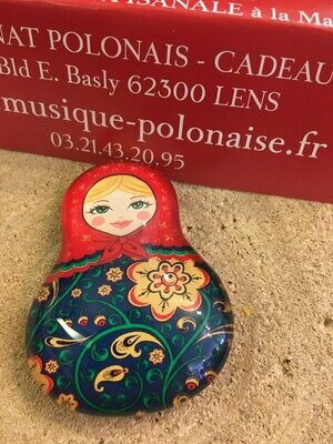 MAGNET MATRIOSZKA en verre MAGNET MATRIOSZKA en verre