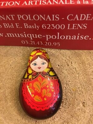 MAGNET MATRIOSZKA en verre MAGNET MATRIOSZKA en verre