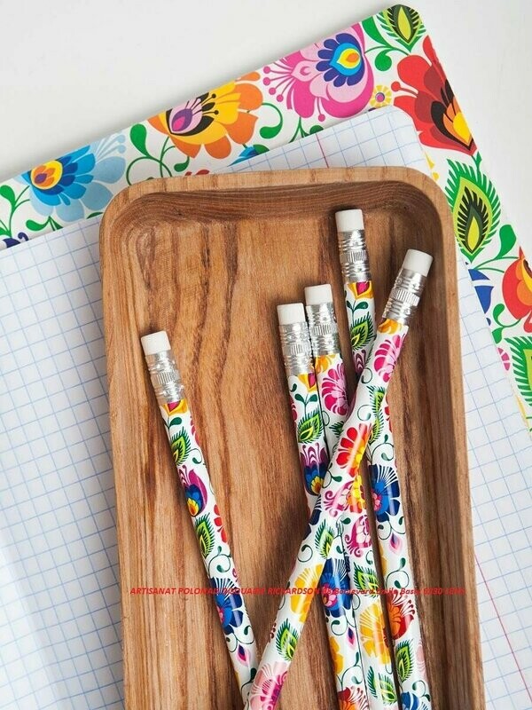 CRAYON PAPIER BLANC LOWICZ