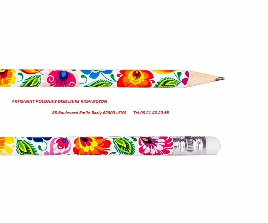 CRAYON PAPIER BLANC LOWICZ