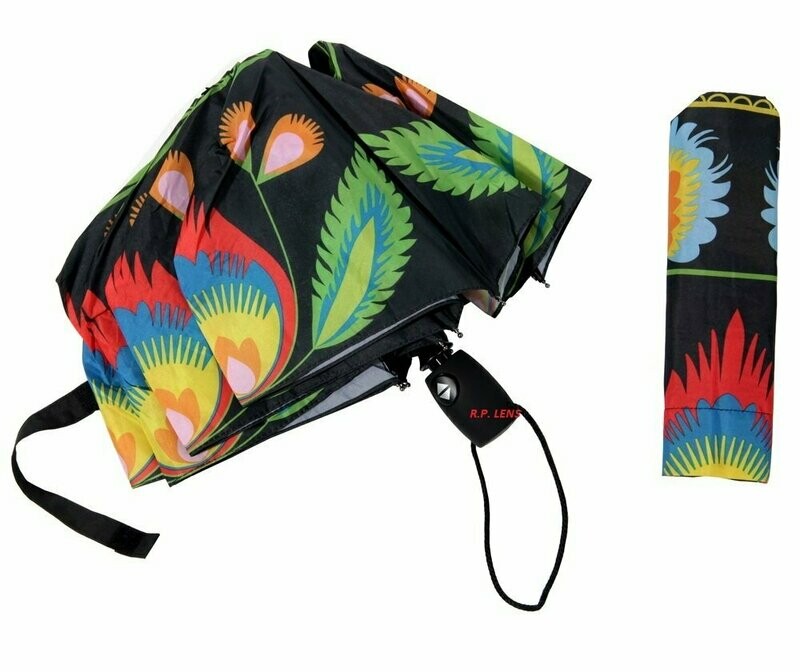 PARAPLUIE NOIR LOWICZ PLIANT