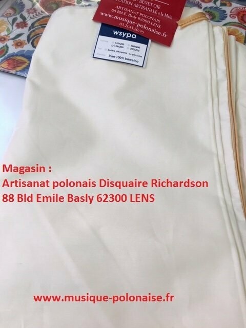 PERCALE 140 X 200 POUR COUETTE
WSYPA dla wyrób Koldra INLET TOILE