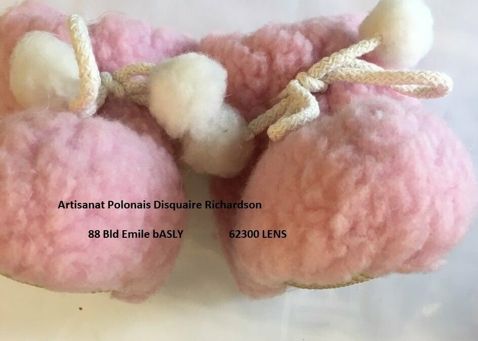 PANTOUFLES ENFANT ROSE
