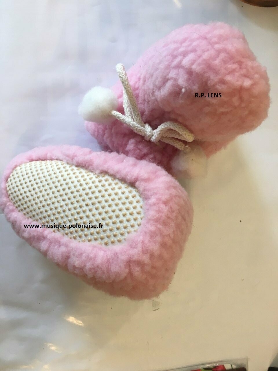 PANTOUFLES ENFANT ROSE