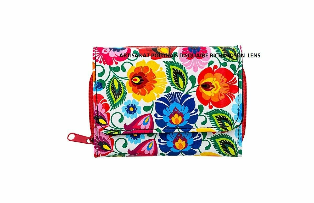 PORTE MONNAIE folk polonai Porte Cartes
