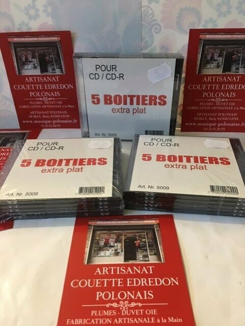 BOITIER EXTRA PLAT POUR CD