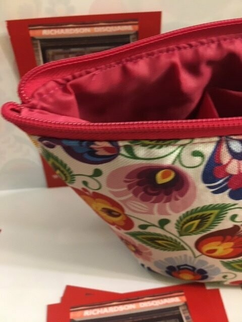 TROUSSE DE TOILETTE folk polonais ŁOWICZ
