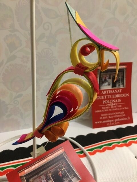 DÉCORATION ARTISANALE PERROQUET