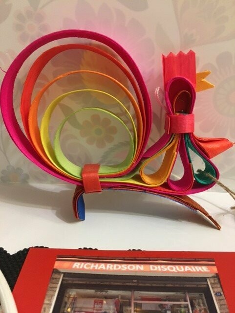 DÉCORATION ARTISANALE COQ