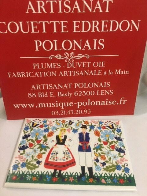 MAGNET FOLK COUPLE KASZUBE MAGNET FOLK COUPLE KASZUBE