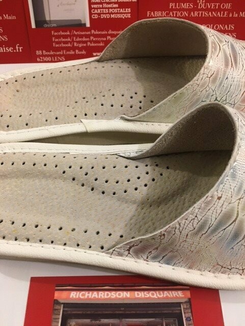 Pantoufles femme nus pieds
