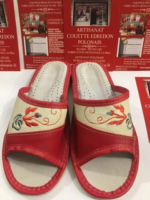 Pantoufles femme nus pieds