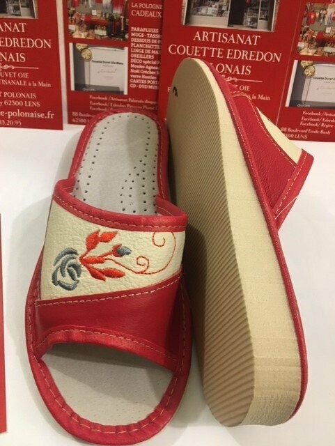 Pantoufles femme nus pieds
