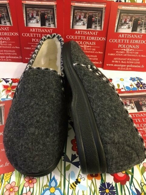 PANTOUFLES HOMME fourrées