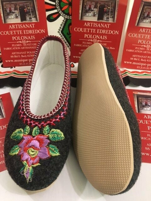 Pantoufles femme ballerines