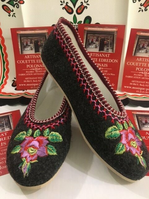 Pantoufles femme ballerines