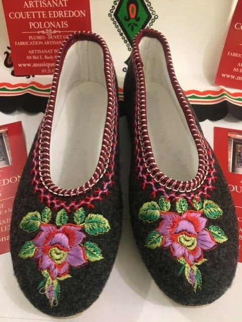 Pantoufles femme ballerines