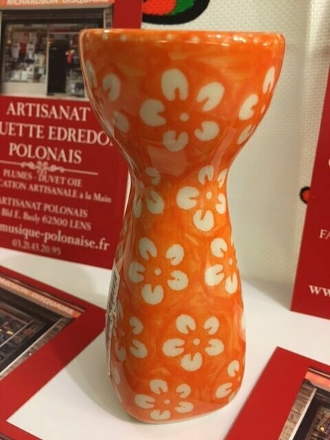 VAISSELLE COQUETIER PORCELAINE de BOLESLAWIEC HAUT