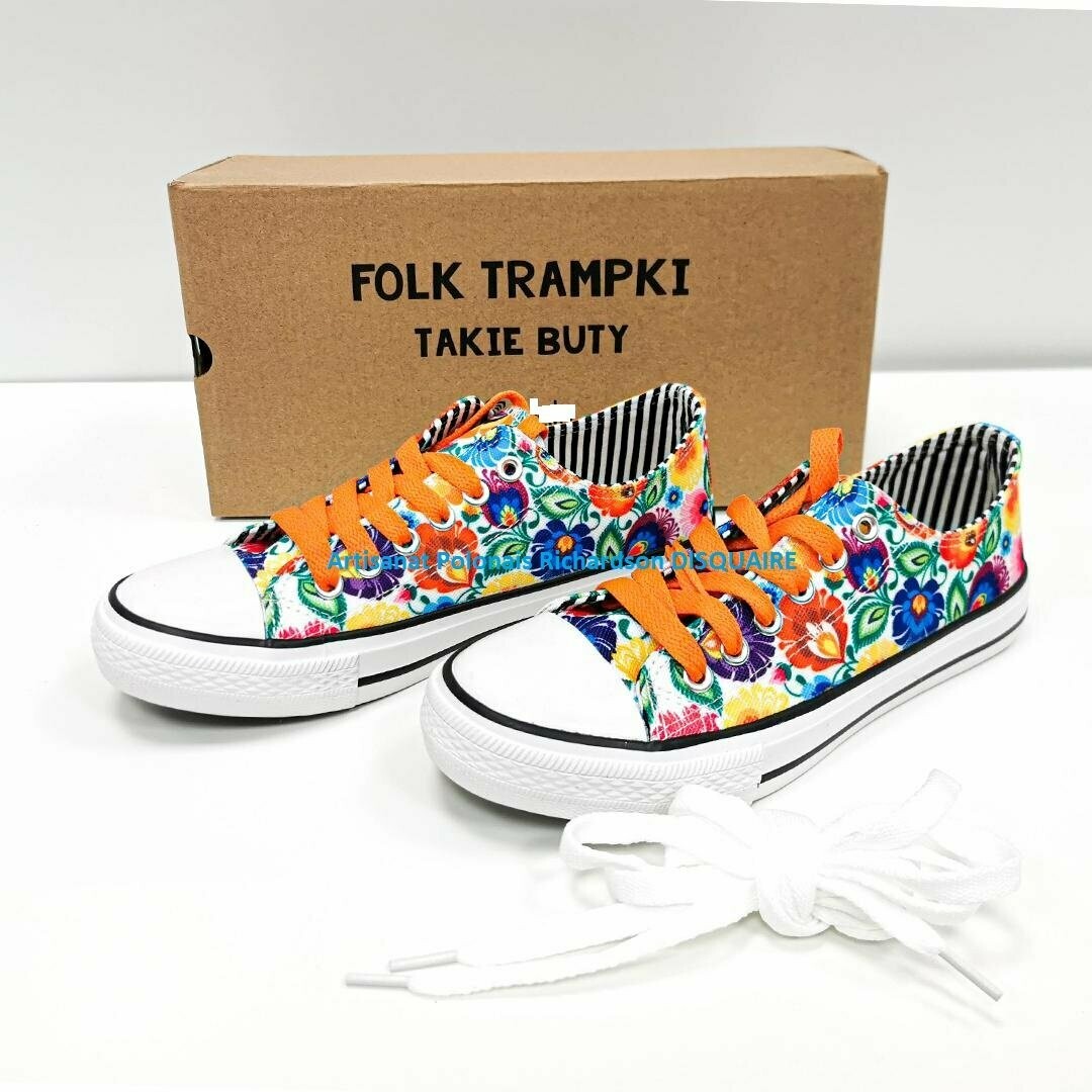 BASKETS FEMME FOLK LOWICZ
