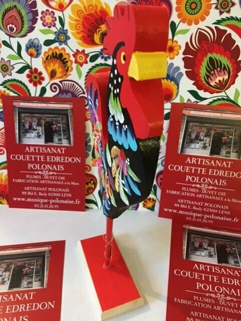 Décoration COQ Polonais Lowicz