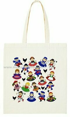 SAC en toile FOLK polonais