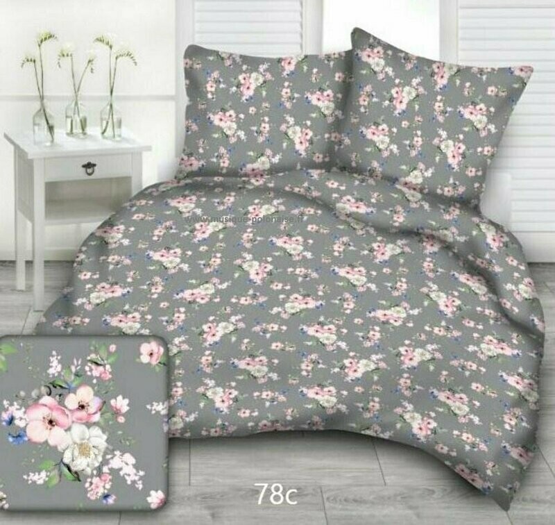 PARURE DE LIT 200x200 housse + 2 Taies 70x80