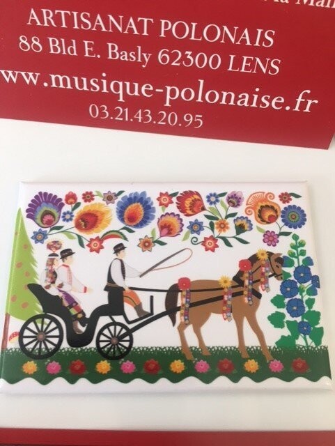 MAGNET FOLK calèche
