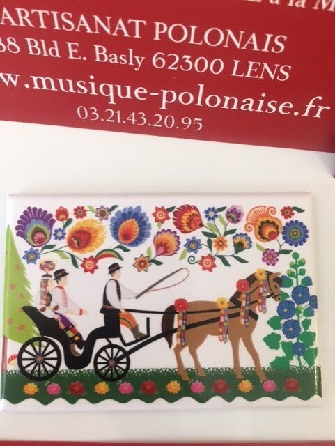 MAGNET FOLK calèche