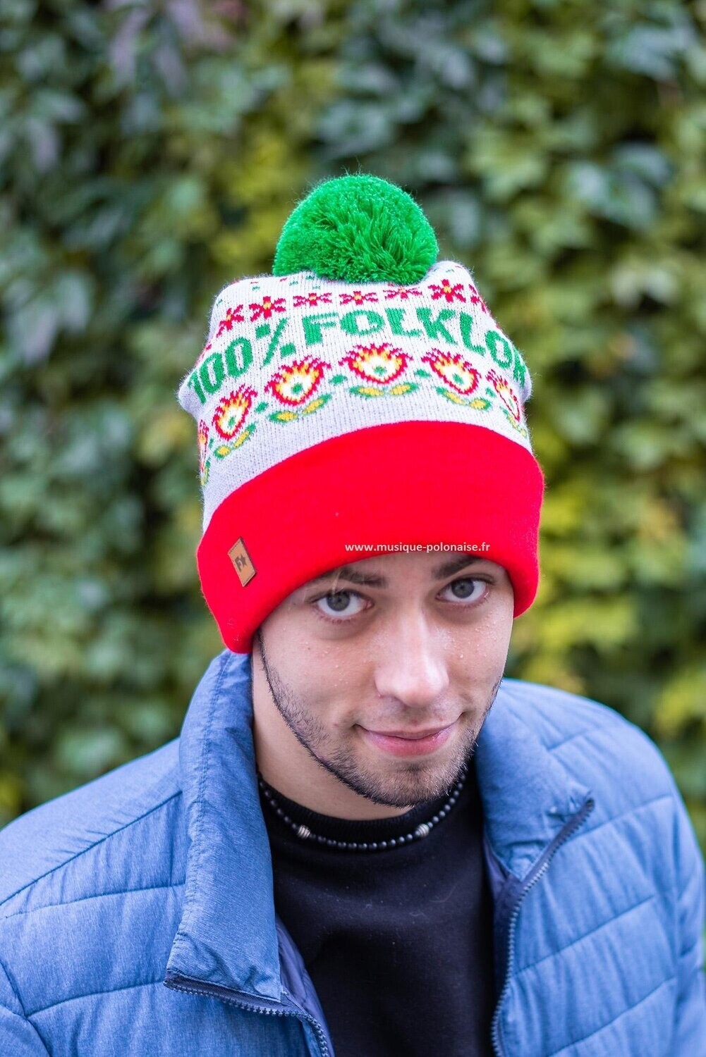 BONNET MIXTE 100% FOLKLOR LOWICZ POLOGNE