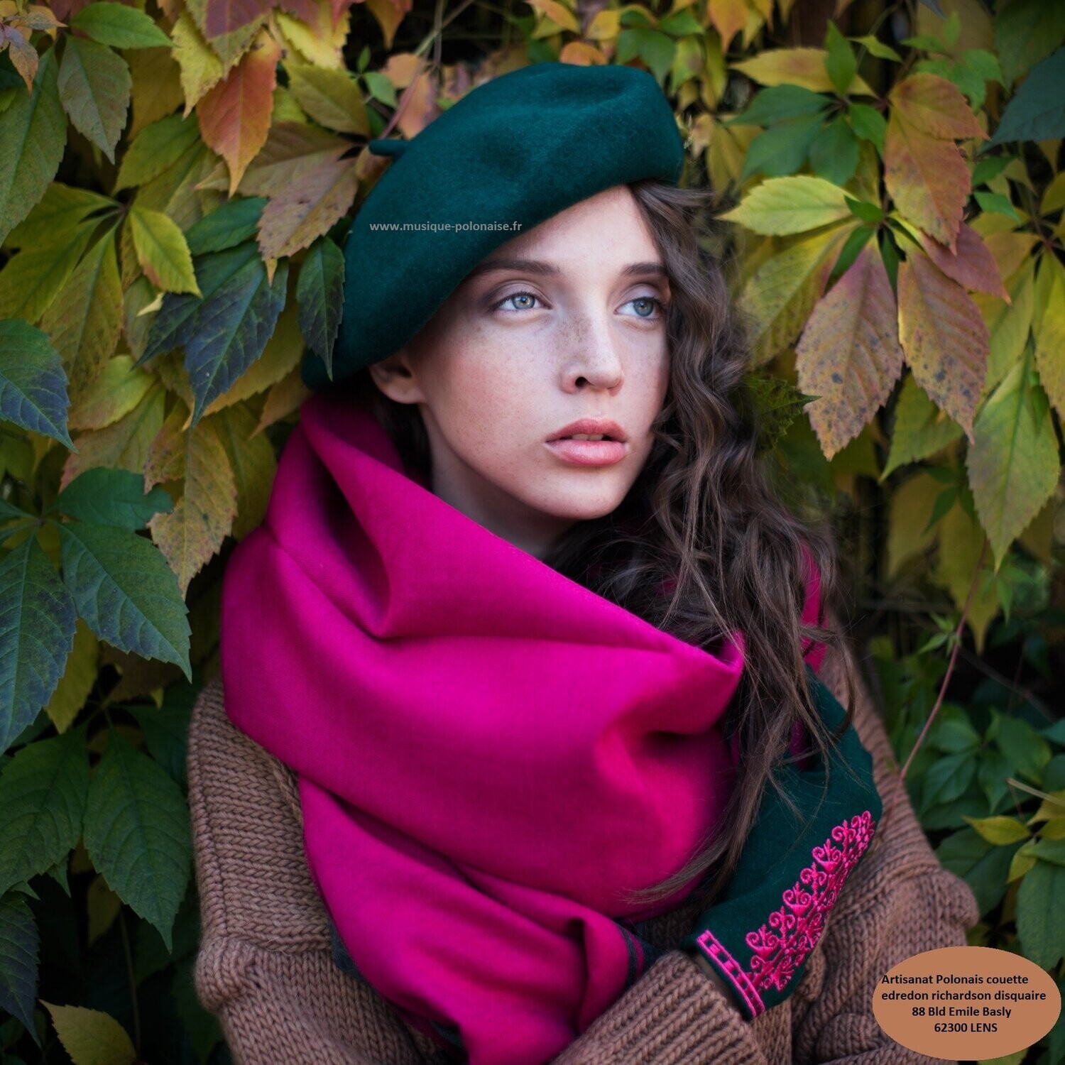 Bonnet béret femme