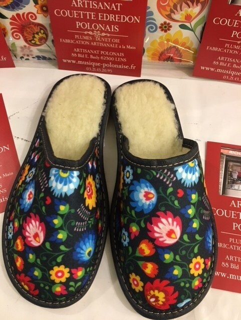 PANTOUFLES FEMME FOURRÉES LOWICZ