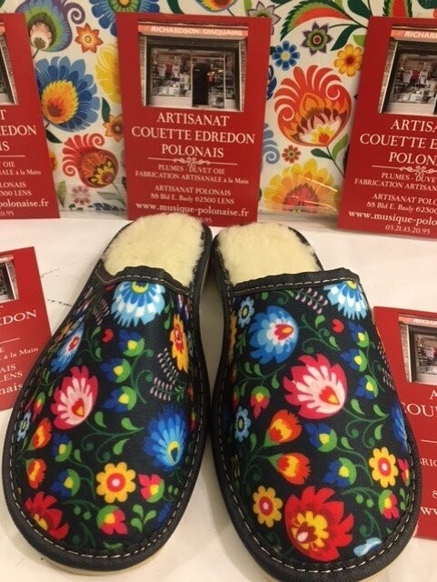PANTOUFLES FEMME FOURRÉES LOWICZ