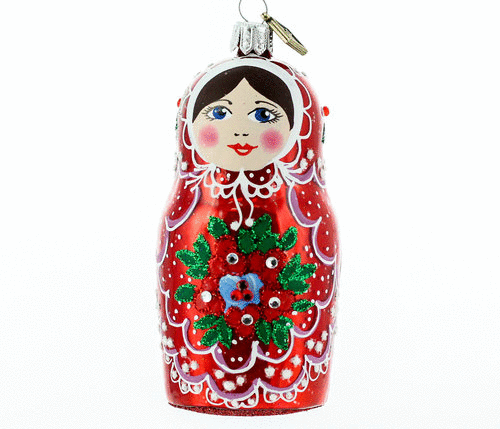 Boule de Noël Matrioszka Décoration