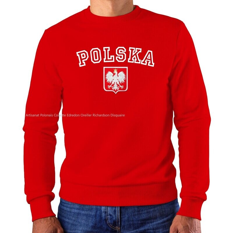 SWEAT SHIRT POLSKA ROUGE