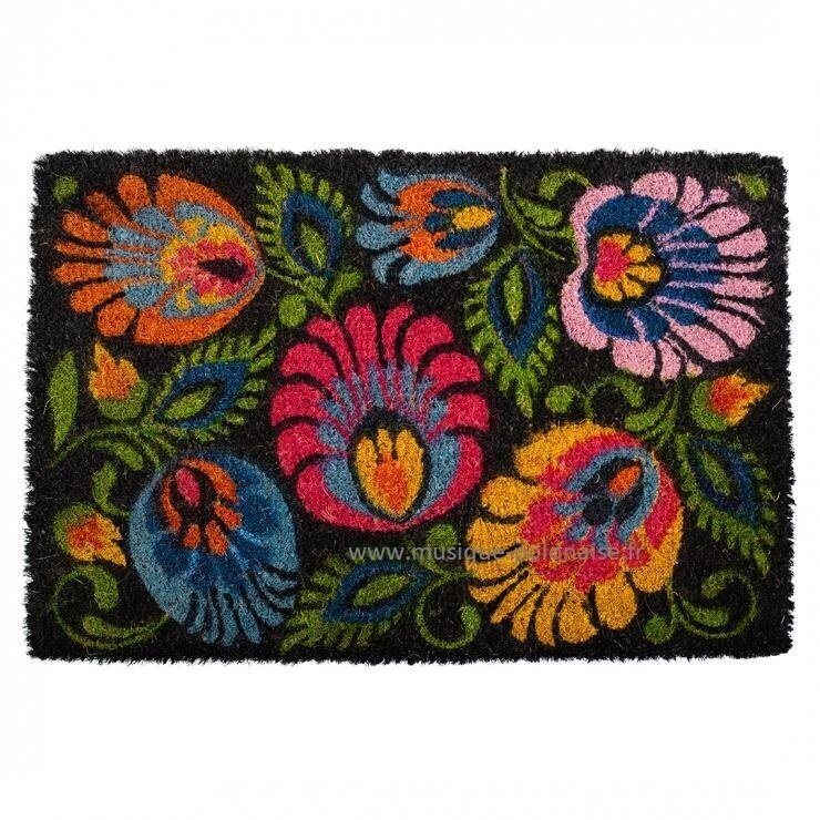 Paillasson folk Polonais Lowicz 40x60