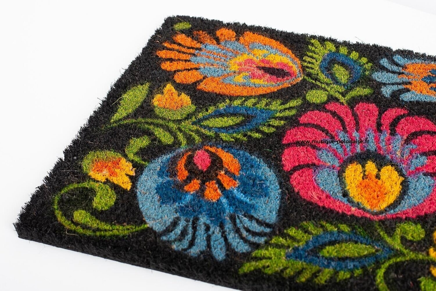 Paillasson folk Polonais Lowicz 40x60
