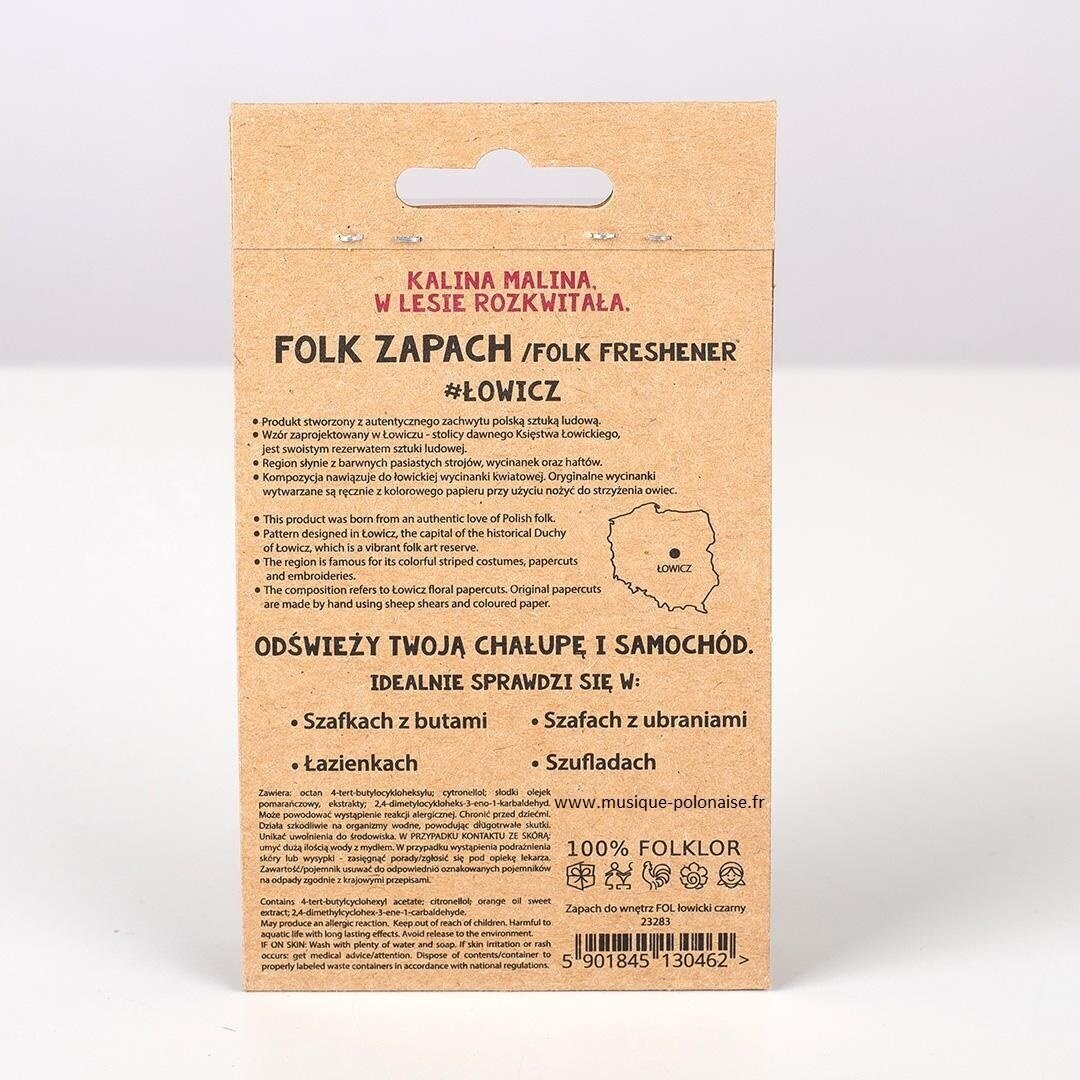Pochon filet de senteur Folk Polonais Framboise des bois